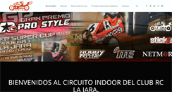 Desktop Screenshot of clubrclajara.com